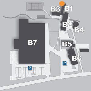 Båstad Företagsby karta B1